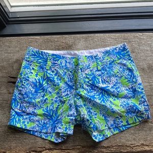 Lilly Pulitzer In Limeade Biggest Fan Callahan Shorts